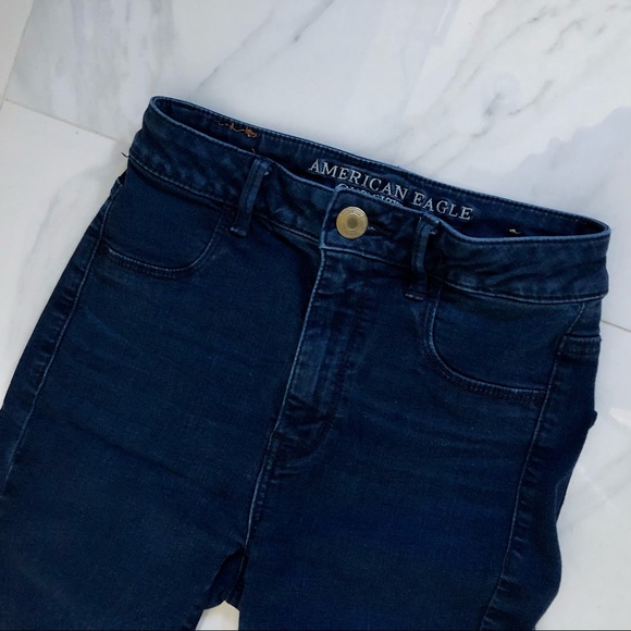 AMERICAN EAGLE SKY HIGH JEANS - Picture 2 of 5